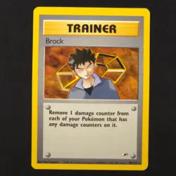 Brock 98/132 - Gym Heroes - Pokemon Card - Image 1