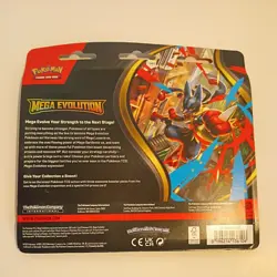 Pokemon TCG Mega Evolution 3 Pack Blister with Psyduck Promo Card - Image 2