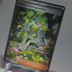 Wally's Compassion 186/132 Pokemon Card TCG Me01: Mega Evolution Holo FULL -ART - Image 2