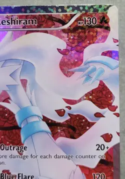 Pokemon Reshiram Full Art Holo Ultra Rare RC22/RC25 Legendary Treasures Card LP - Image 4