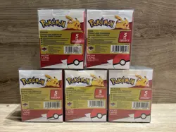 5x Pokemon Full Collection Micro-Backpack Card Storage Set, New & Sealed In Box - Image 2