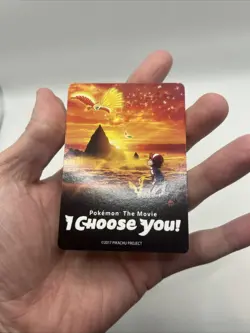 2017 Pikachu & Ash Pokemon the Movie I Choose You Promo Insert Card - Image 4