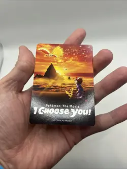 2017 Pikachu & Ash Pokemon the Movie I Choose You Promo Insert Card - Image 5