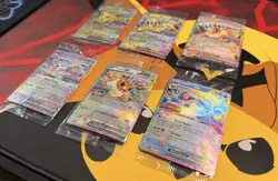Prismatic Evolutions Stamped Promo Bundle - 6 Cards - All Sealed - Well Kept! - Image 3