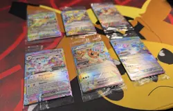 Prismatic Evolutions Stamped Promo Bundle - 6 Cards - All Sealed - Well Kept! - Image 4