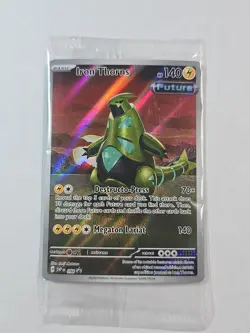 Pokemon Card Iron Thorns #098 Temporal Forces S&V Black Star Promo *Sealed* - Image 1