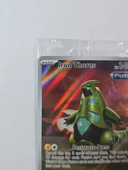 Pokemon Card Iron Thorns #098 Temporal Forces S&V Black Star Promo *Sealed* - Image 3