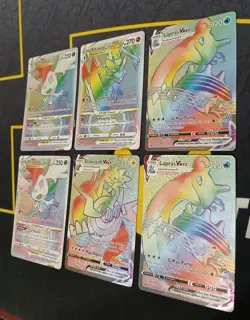 Pokemon - Rainbow Rares - Lot of 6 - All Cards NM - Image 2