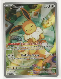 Pokemon TCG SV: Scarlet & Violet Promo Cards Eevee #173 Promo NM - Image 1
