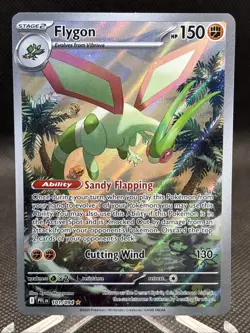 Flygon 101/094 Full Art Phantasmal Flames Pokemon Card TCG HP 150 - Image 1