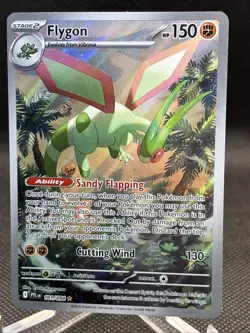 Flygon 101/094 Full Art Phantasmal Flames Pokemon Card TCG HP 150 - Image 2