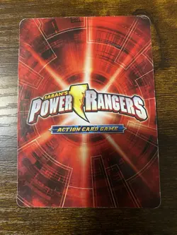 2013 Saban's Power Rangers - Action Card Game Robo Knight #MC-004 - McDonald's - Image 2