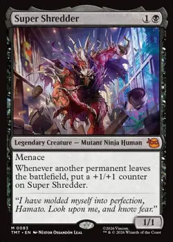 Super Shredder - MTG TMT Teenage Mutant Ninja Turtles - NM/MINT - Image 1
