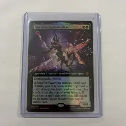 1x Gwenom, Remorseless - Foil Extended Art NM Eng MTG - Marvel's Spider-Man - Image 1
