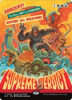 Supreme Verdict - Promo Secret Lair Promos NM MTG - Image 1