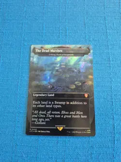 MTG The Dead Marshes/ Urborg Tomb of Yawgmoth SURGE FOIL #405 LOTR Magic - Image 1