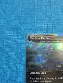 MTG The Dead Marshes/ Urborg Tomb of Yawgmoth SURGE FOIL #405 LOTR Magic - Image 3