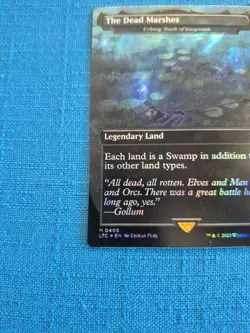 MTG The Dead Marshes/ Urborg Tomb of Yawgmoth SURGE FOIL #405 LOTR Magic - Image 4