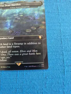 MTG The Dead Marshes/ Urborg Tomb of Yawgmoth SURGE FOIL #405 LOTR Magic - Image 5