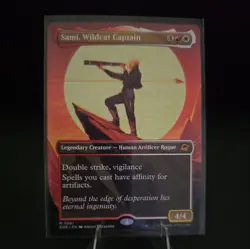 Sami, Wildcat Captain (Borderless) Edge of Eternities Regular - Image 1