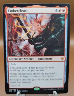 Embercleave x1 MTG Throne of Eldraine Magic Near Mint NM English - Image 1
