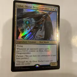 Ishai, Ojutai Dragonspeaker Commander 2016 Foil - Image 2