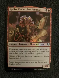 Magic MTG - Kediss, Emberclaw Familiar Foil - Commander Legends - Image 1