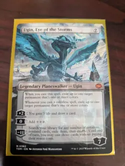 Ugin, Eye of the Storms (Borderless) Tarkir: Dragonstorm Regular - Image 1
