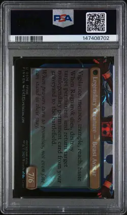 PSA 10 - MTG (Final Fantasy) - Fang, Fearless l'Cie #0526 Borderless Surge Foil - Image 2