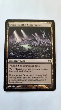 MTG: Shizo, Death's Storehouse - Champions of Kamigawa 283/306 LP - Image 1