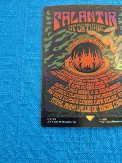MTG Palantir of Orthanc POSTER FOIL #749 LOTR Lord of the Rings Magic Gathering - Image 4