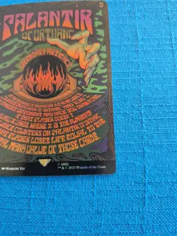 MTG Palantir of Orthanc POSTER FOIL #749 LOTR Lord of the Rings Magic Gathering - Image 5