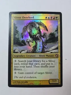 MTG Sliver Overlord 24/41 Foil Premium Deck Series: Slivers NM - Image 1