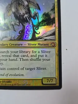 MTG Sliver Overlord 24/41 Foil Premium Deck Series: Slivers NM - Image 4