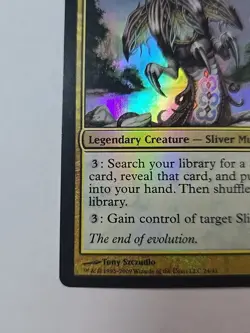 MTG Sliver Overlord 24/41 Foil Premium Deck Series: Slivers NM - Image 5