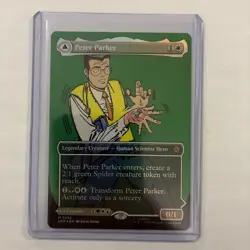 Peter Parker // Amazing Spider-Man (#232) - Foil Extended Art SPM NM MTG - Image 1