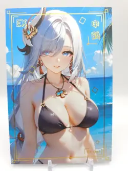 Goddess Story - Anime Waifu A6 Size Art Board - Shenhe - Image 1