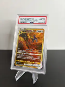 Pokemon 2023 PSA 10 Origin Forme Dialga VSTAR Full Art Crown Zenith GG68/GG70 - Image 2
