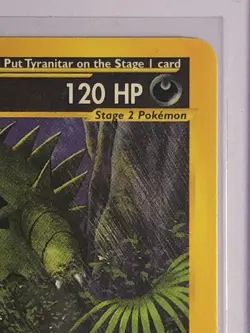 Tyranitar - 40/147 - Pokemon Aquapolis 2002 Rare Card LP - Vintage - Image 3