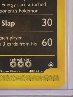 Tyranitar - 40/147 - Pokemon Aquapolis 2002 Rare Card LP - Vintage - Image 5