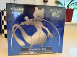 Pokemon TCG Pokemon GO Elite Trainer Box Mewtwo 2022 Booster Promo - Image 1