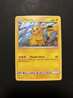 Pokemon TCG: Pikachu 3 Card Lot- Base/ Neo (JPN)/ SM206 - Image 2