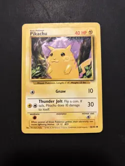 Pokemon TCG: Pikachu 3 Card Lot- Base/ Neo (JPN)/ SM206 - Image 4