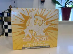 Pokemon TCG Brilliant Stars Elite Trainer Box Sealed - POKEMON CENTER - Image 1