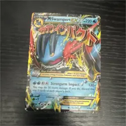 The Pokemon Company M Swampert EX Mega HP220 Promo Holo XY XY87 - Image 1