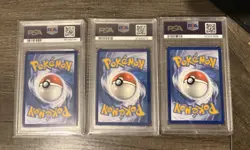 2023 151 Pokemon Bulbasaur 166 Ivysaur 167 & Venusaur 198 ex PSA 9 complete set - Image 2