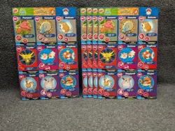 Burger King Pokemon Master Trainer #6 collector set - 5 uncut sheets all same - Image 1