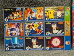 Burger King Pokemon Master Trainer #6 collector set - 5 uncut sheets all same - Image 3