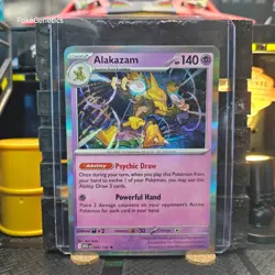 Alakazam Mega Evolutions Holo Pokemon TCG 056/132 ME01 Rare - Image 1