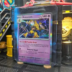 Alakazam Mega Evolutions Holo Pokemon TCG 056/132 ME01 Rare - Image 2